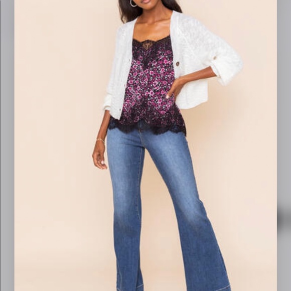 Francesca’s collections belle floral lace tank top - Picture 4 of 11